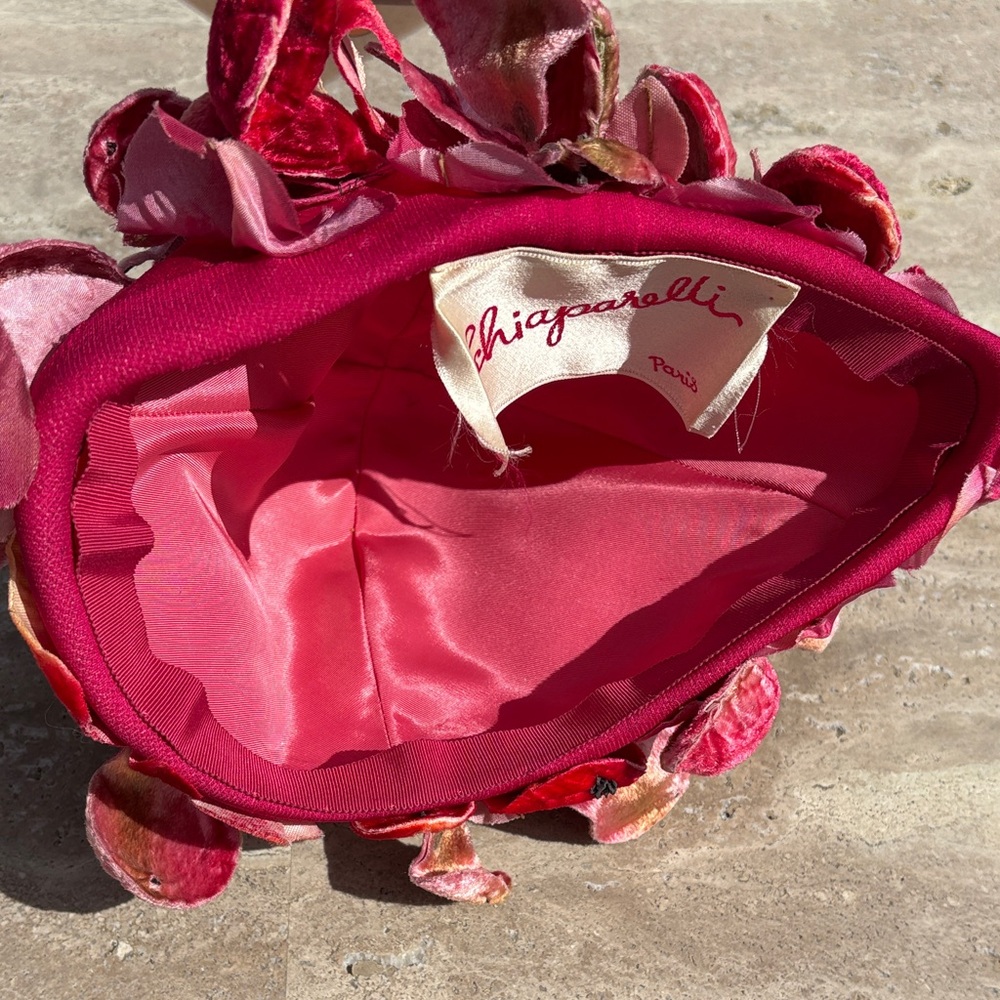 Vintage Schiaparelli Floral Women's Hat